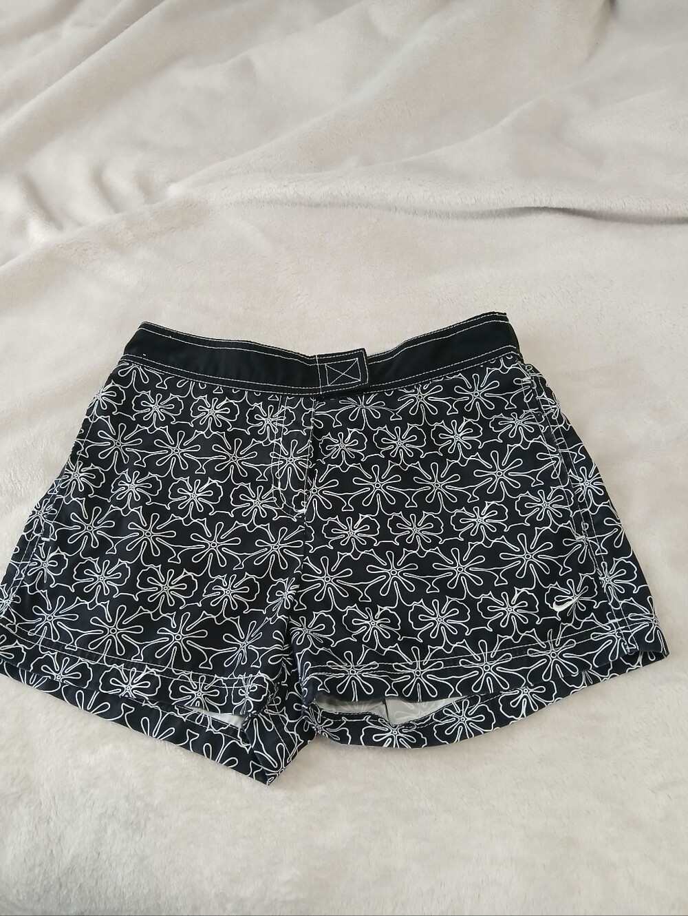 Nike Black and White  Shorts